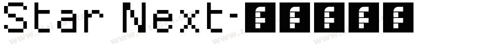 Star Next字体转换